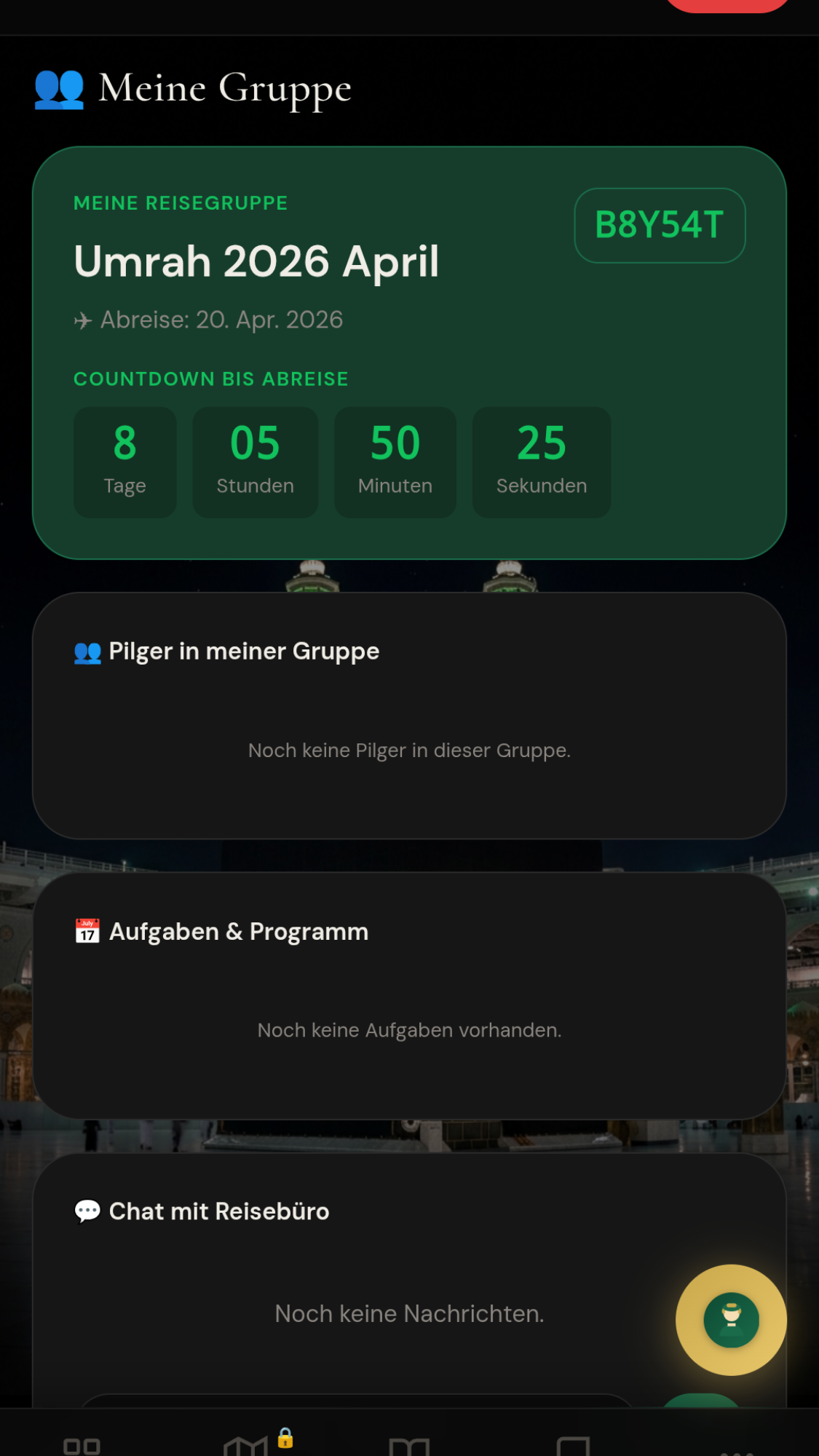 Gruppen-Countdown