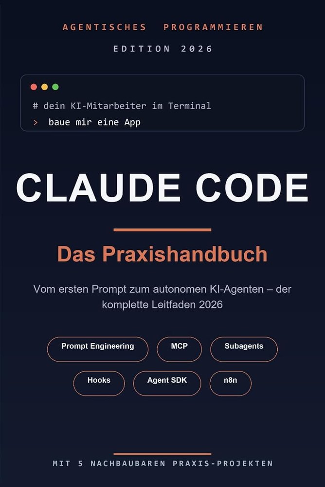 Cover: Claude Code – Das Praxishandbuch